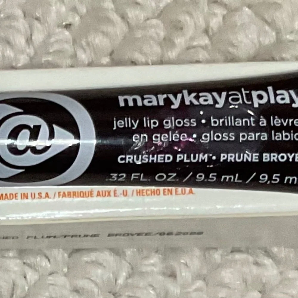 Mary Kay At Play Crushed Jelly Lip Gloss Crushed Plum/Prune Broyee